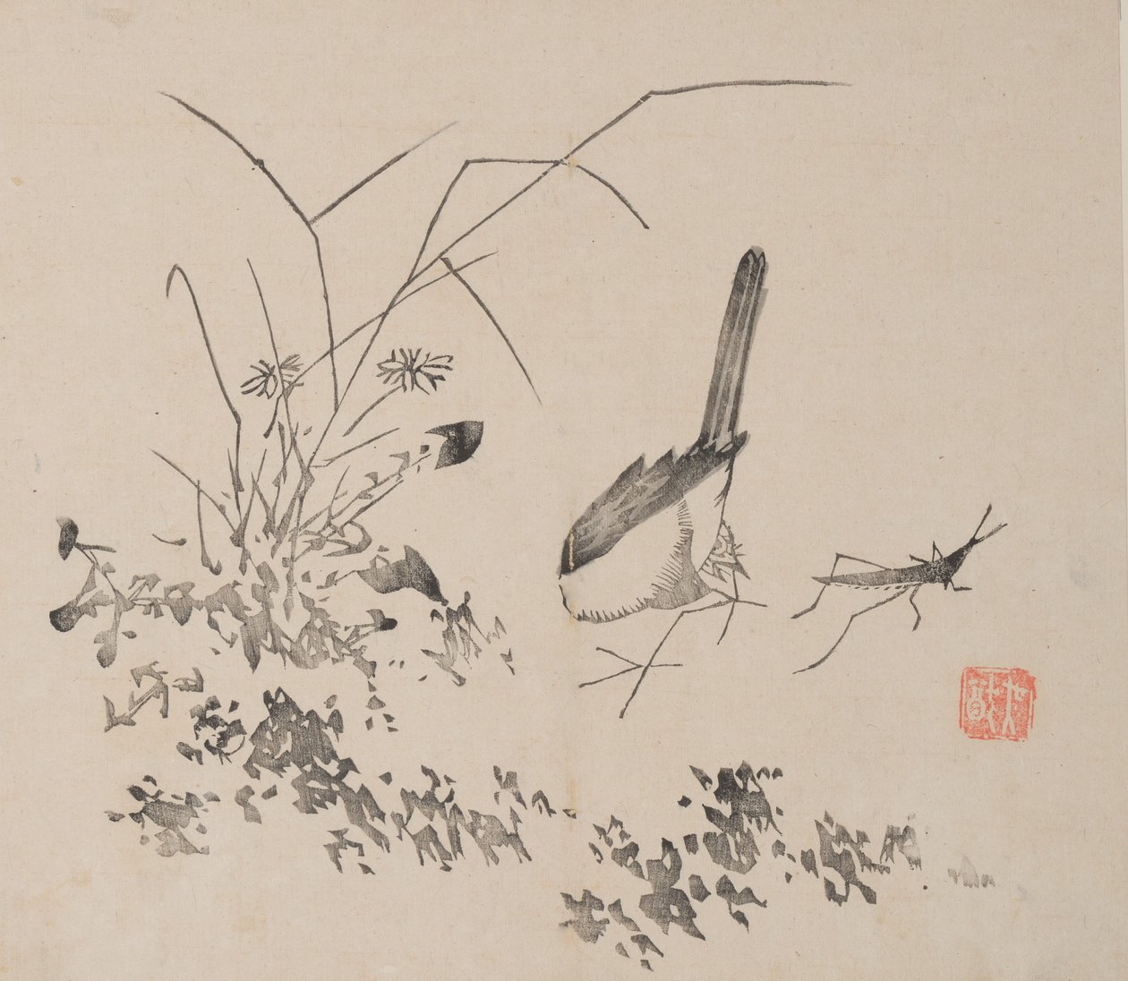 Page from Shi Zhu Zhai by Unbekannt