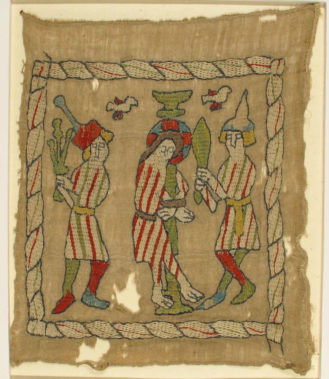 Panel depicting Flagellation by Unbekannt