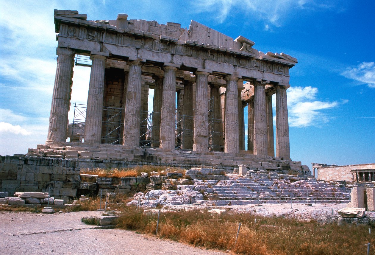 Parthenon on the Acropolis, Athens by Unbekannt