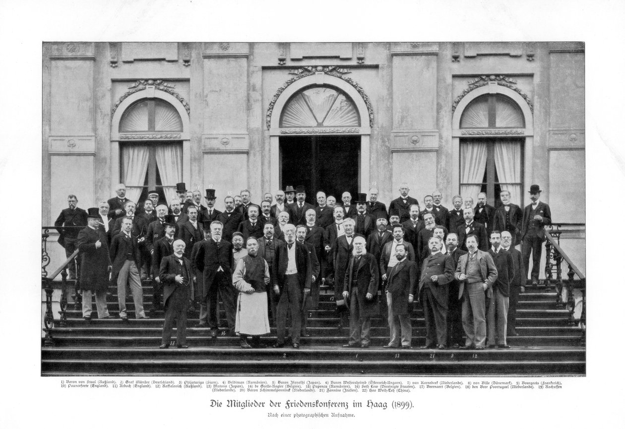 Peace Conference at the Hague by Unbekannt