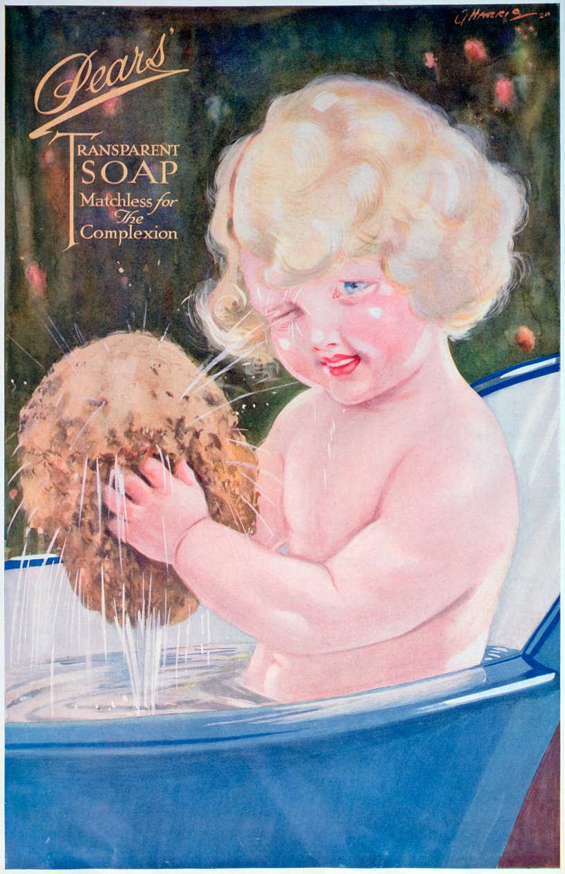 Pears soap advert by Unbekannt