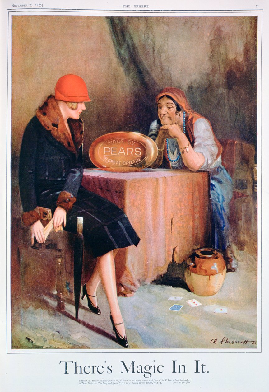 Pears Soap Advert by Unbekannt