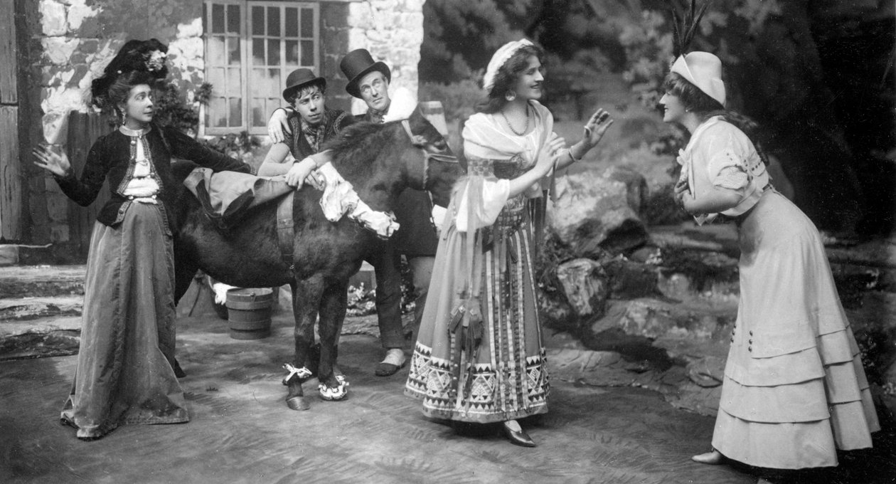 Performance of The Gay Gordons, c1907 by Unbekannt
