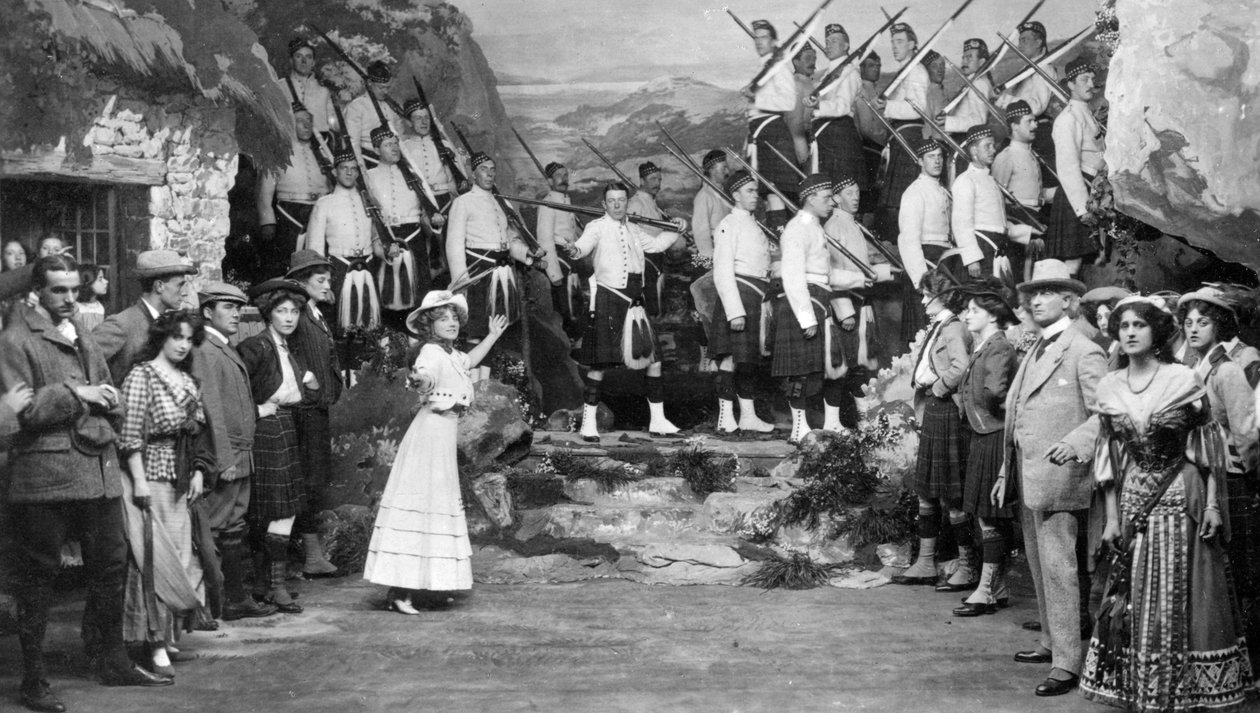 Performance of The Gay Gordons by Unbekannt