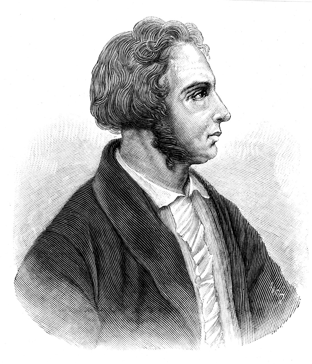 Pierre-Simon Ballanche, French social and religious philosopher by Unbekannt