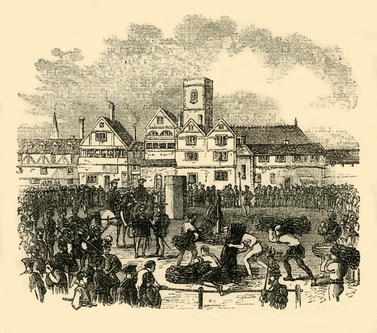 Place of Execution in Old Smithfield, c1872 by Unbekannt