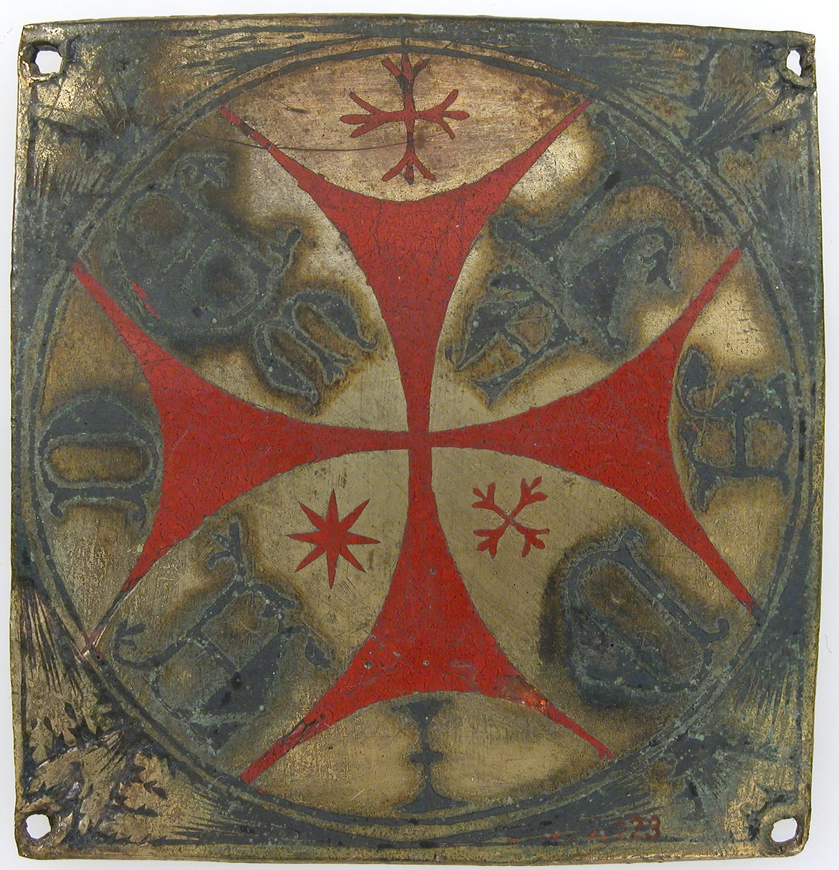 Plaque by Unbekannt