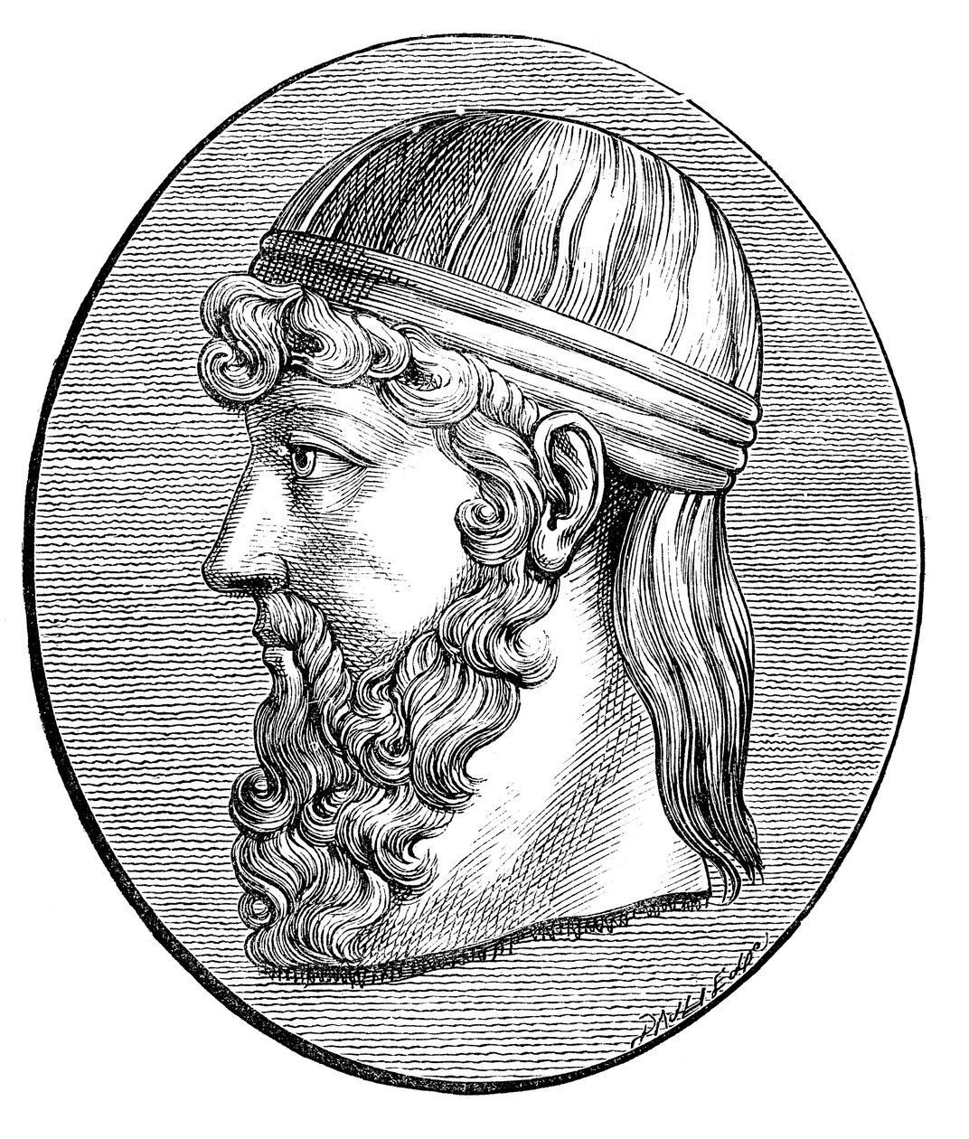 Plato, Ancient Greek philosopher by Unbekannt
