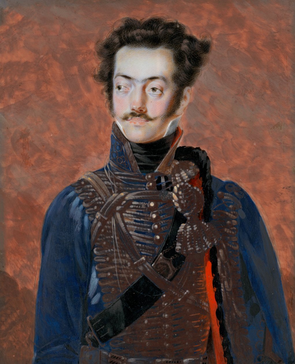 Portrait of Baron Jozef Medňanský by Unbekannt