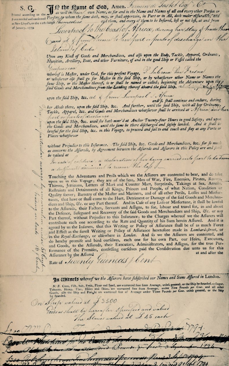 Policy on Slaves by Unbekannt