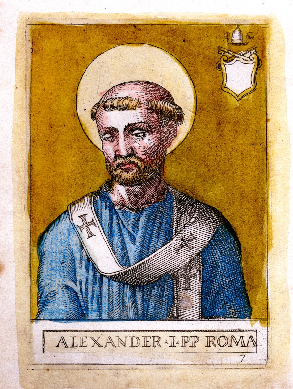Pope Alexander I by Unbekannt
