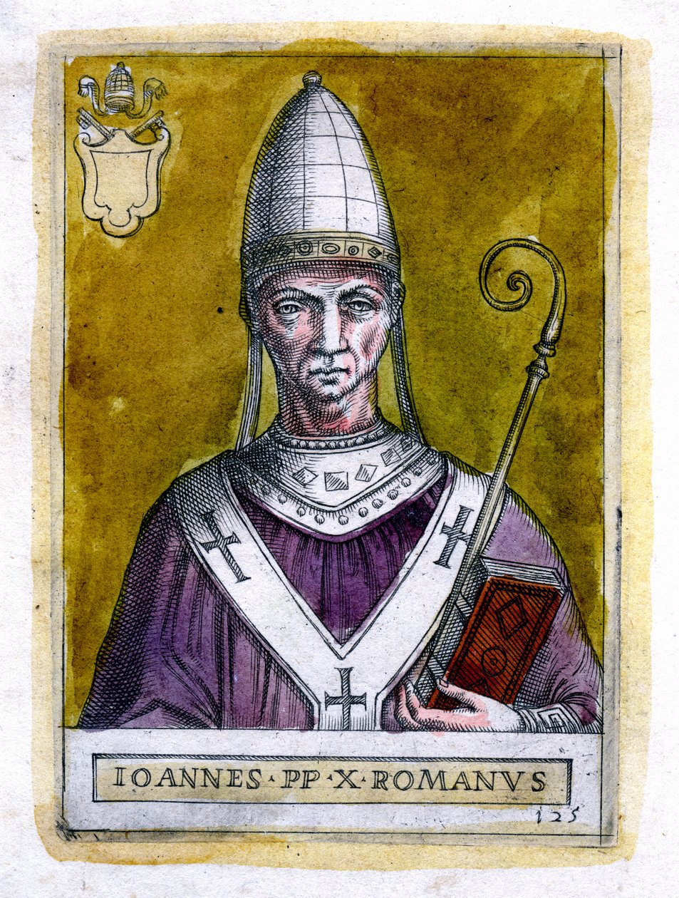 Pope John X by Unbekannt