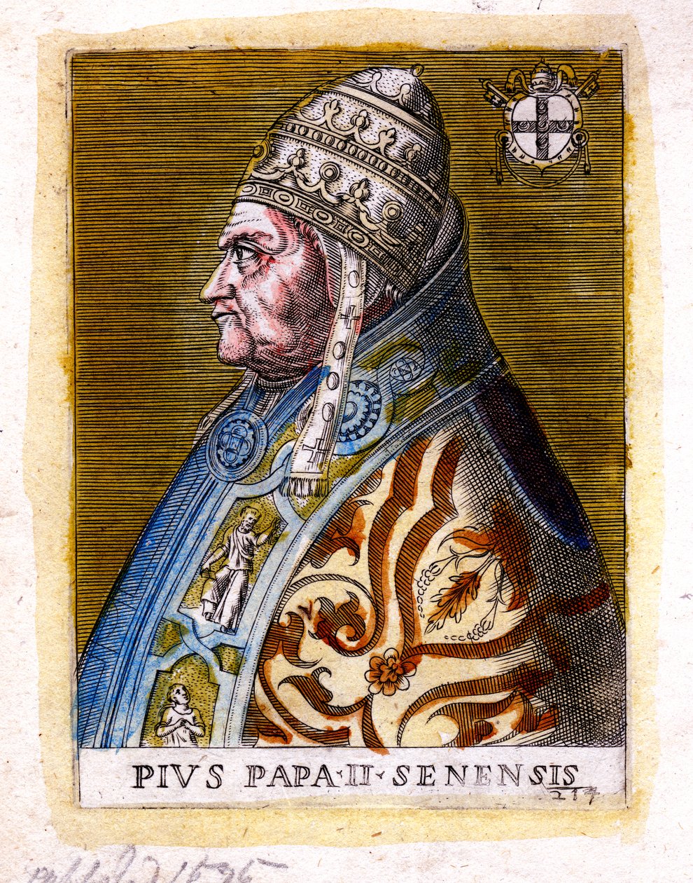 Pope Pius II by Unbekannt