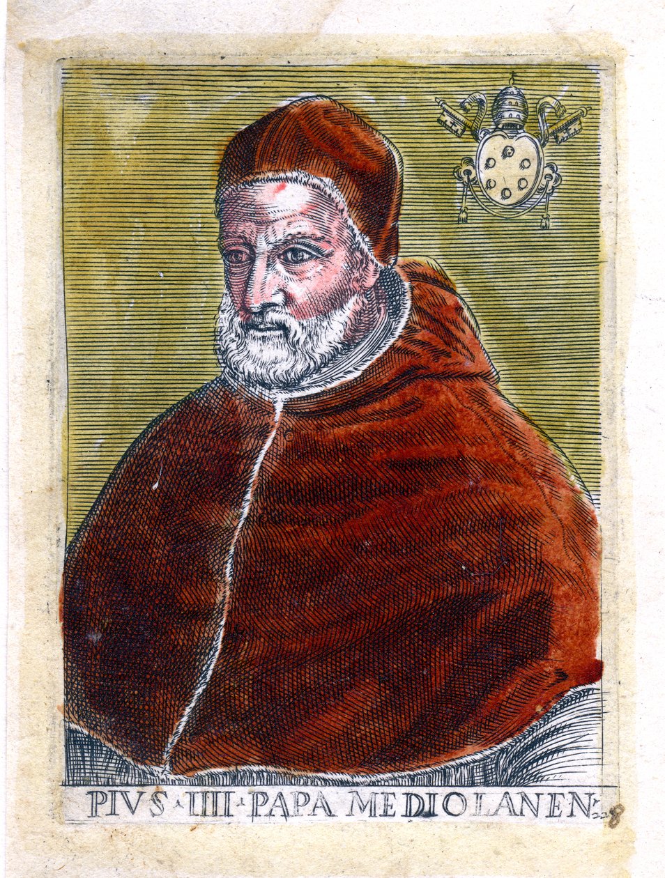 Pope Pius IV by Unbekannt
