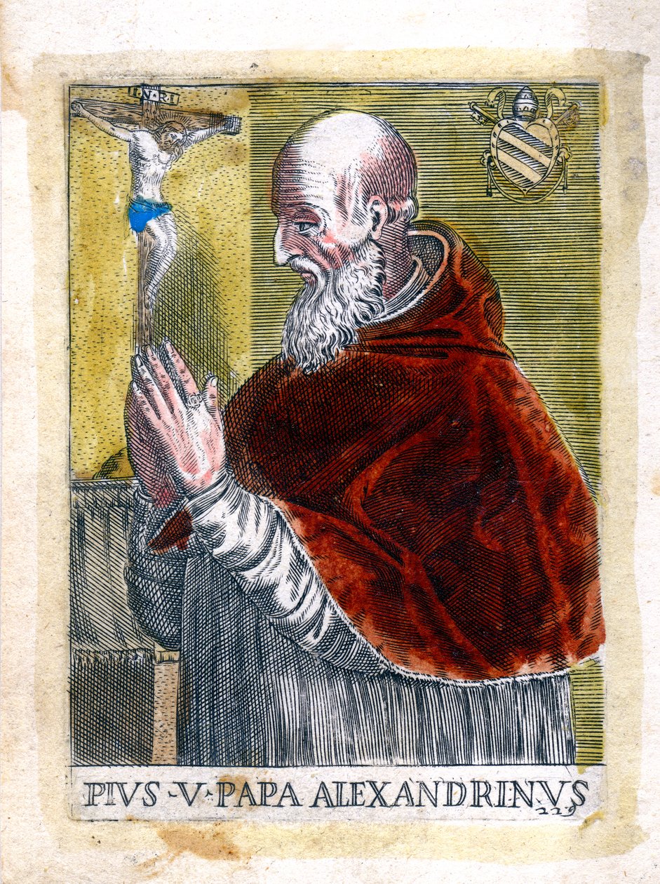 Pope St Pius V by Unbekannt
