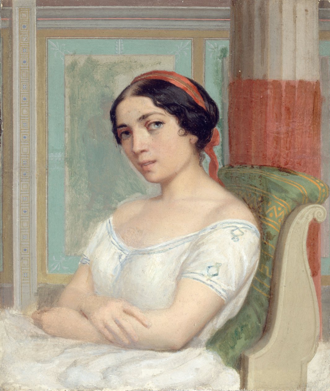 Portrait of Ernesta Grisi by Unbekannt