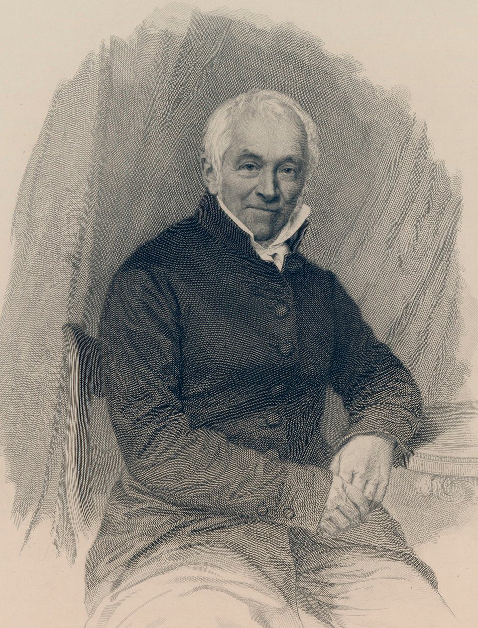 Portrait of Ernst Moritz Arndt by Unbekannt