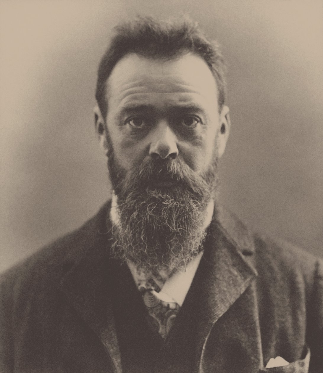 Portrait of Ferdinand Hodler by Unbekannt
