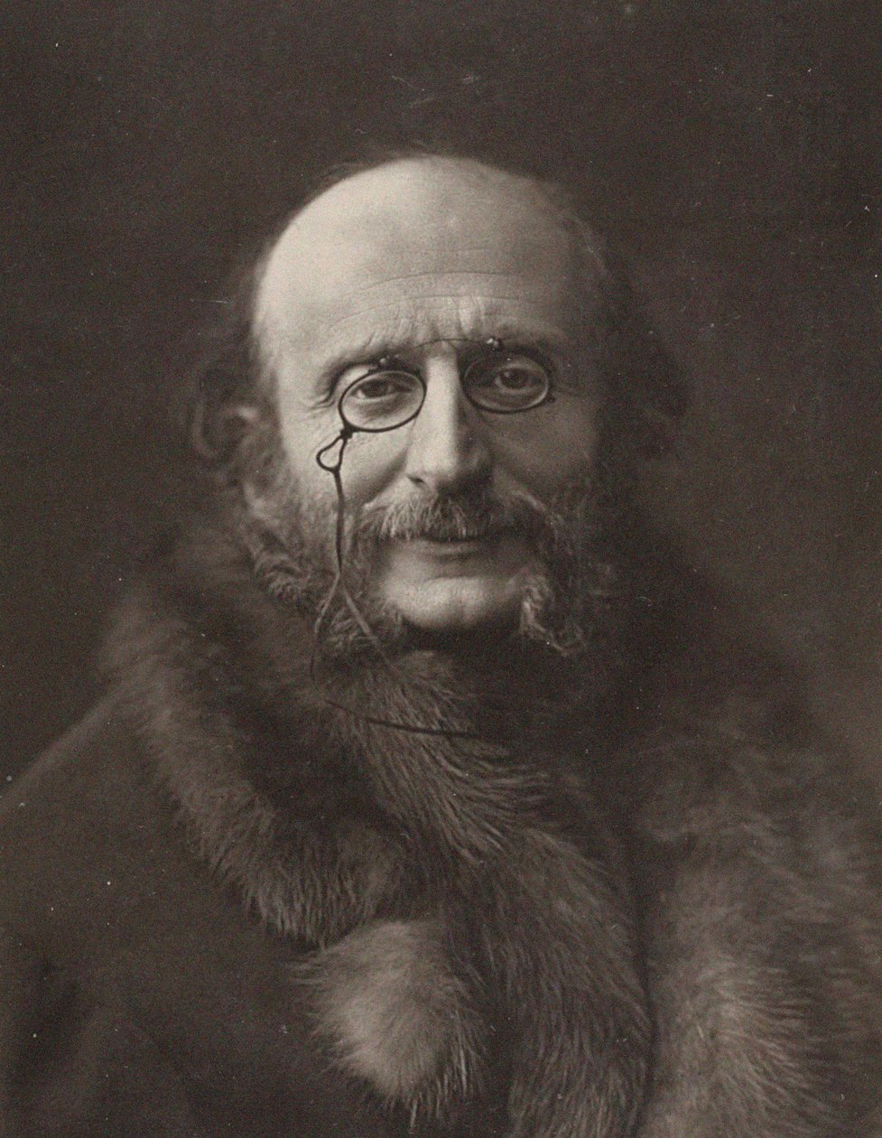 Portrait of Jacques Offenbach by Unbekannt