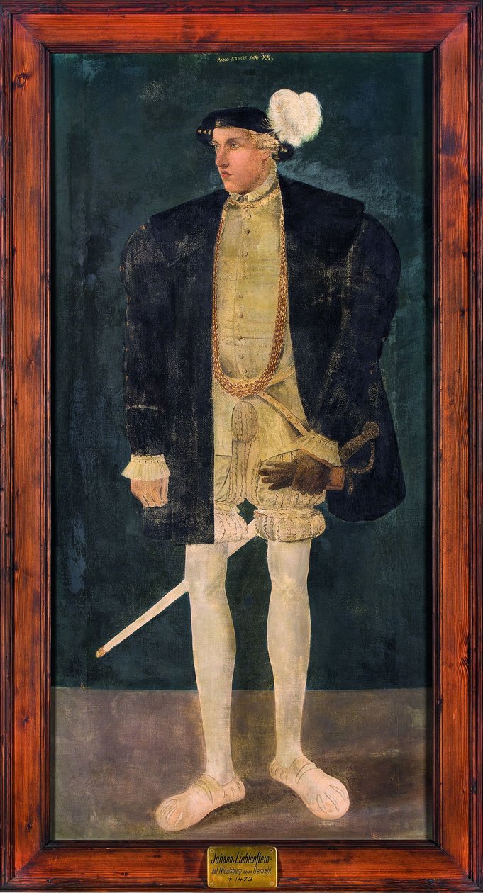 Portrait of Johann V Hanns of Liechtenstein by Unbekannt