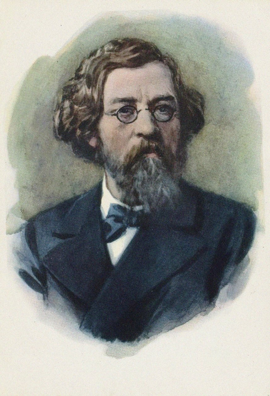Portrait of Nikolay Chernyshevsky 1828-1889 by Unbekannt