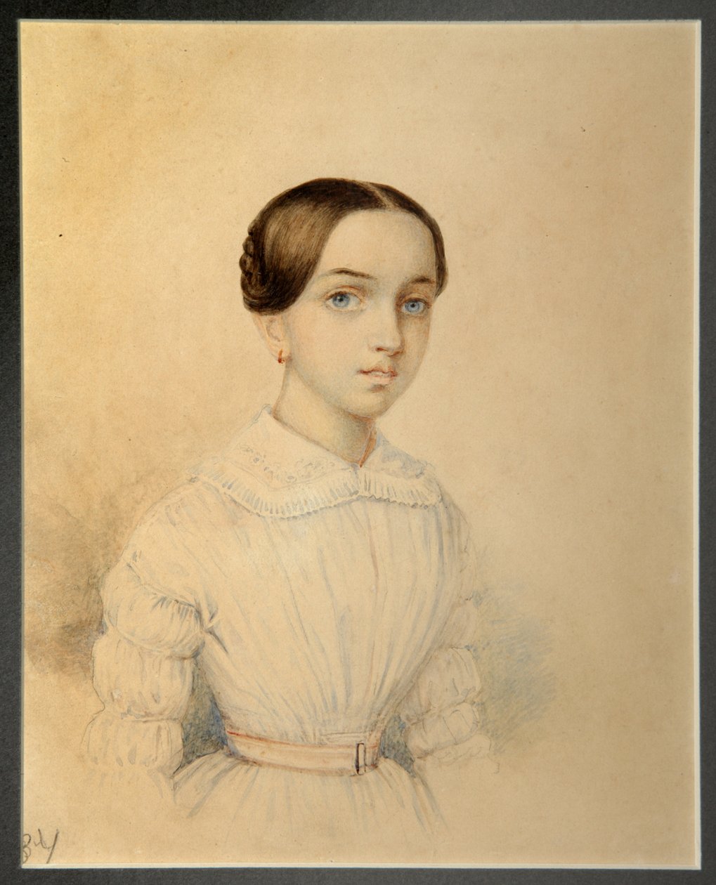 Portrait of O.A. Rehbinder by Unbekannt