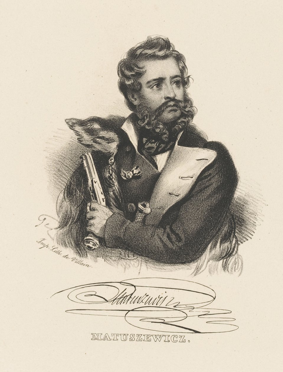 Portrait of Wincenty Matuszewicz by Unbekannt