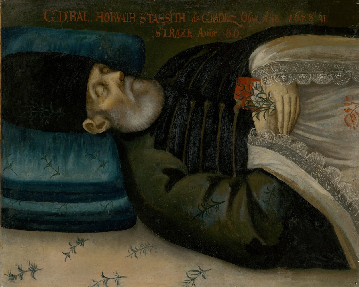 Posthumous Portrait of B. Horvath-Stansith by Unbekannt
