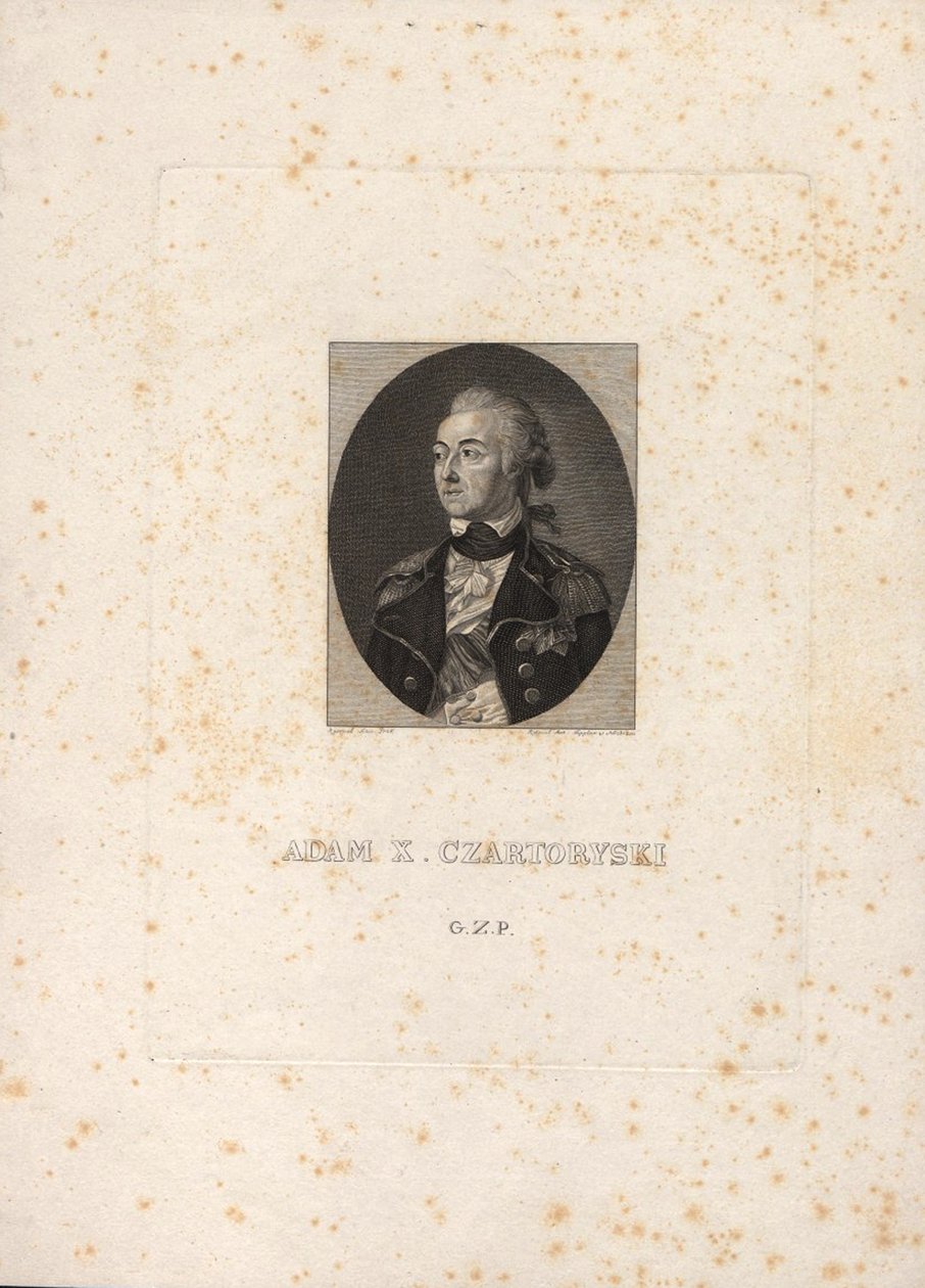 Prince Adam Kazimierz Czartoryski by Unbekannt