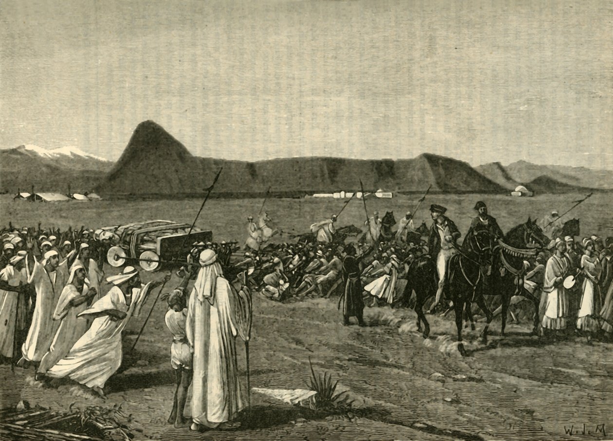 Procession of the Bull by Unbekannt