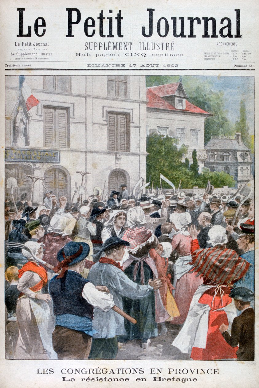 Protest in Brittany by Unbekannt