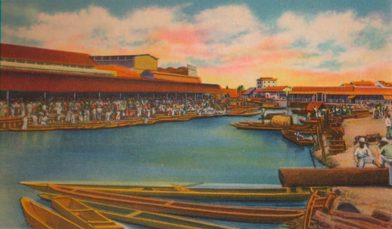 Public Market, Barranquilla by Unbekannt