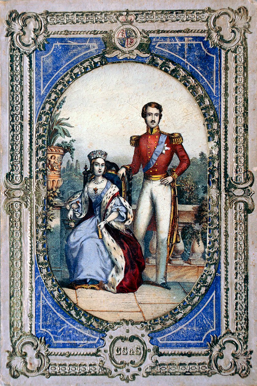 Queen Victoria and Prince Albert by Unbekannt