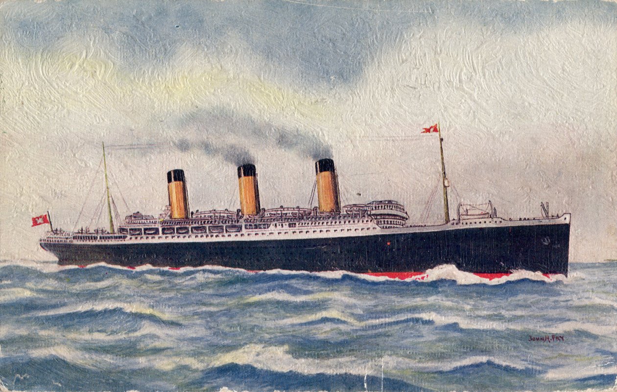 RMS Majestic, White Star Line by Unbekannt