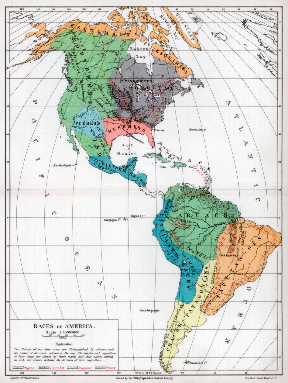 Races of America by Unbekannt