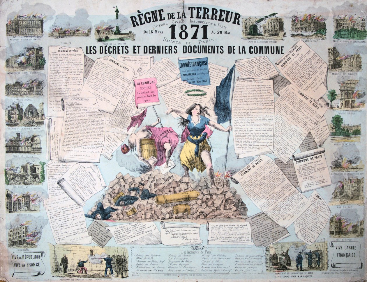 Reign of Terror, Paris Commune by Unbekannt