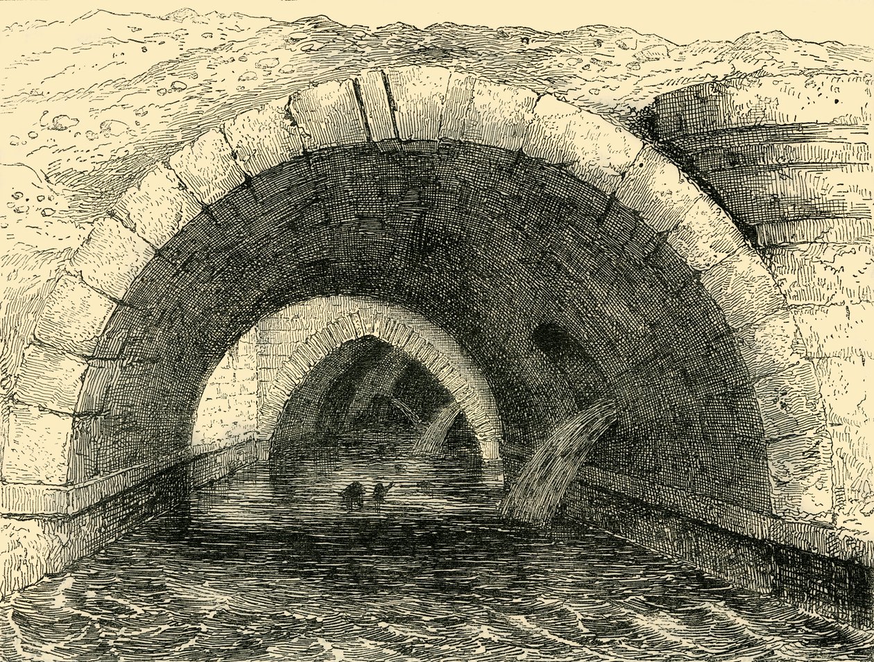 Remains of Old Holborn Bridge, c1872 by Unbekannt