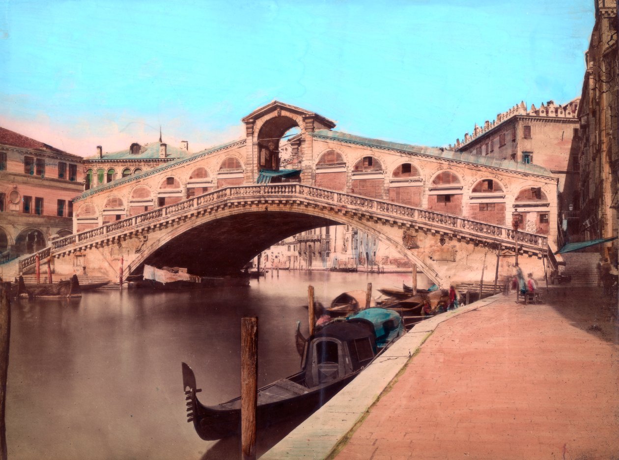 Rialto Bridge, Venice by Unbekannt