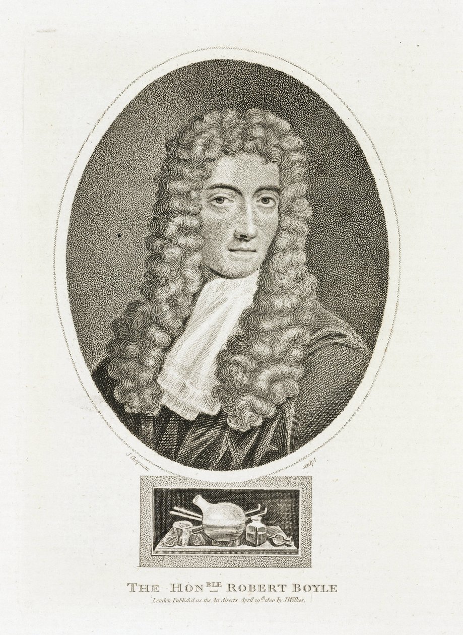 Robert Boyle, Irish Physicist and Chemist by Unbekannt