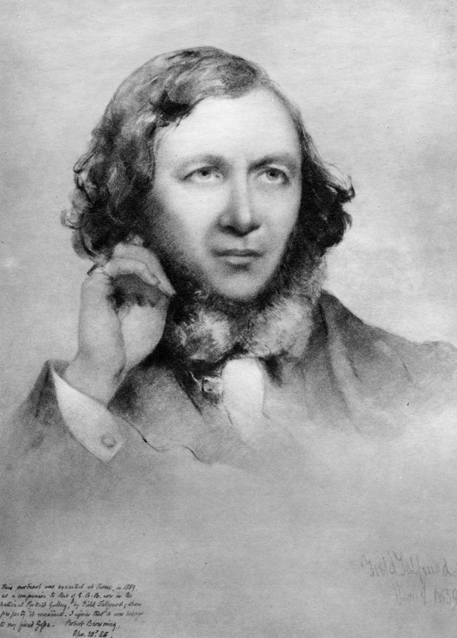 Robert Browning, British Poet by Unbekannt