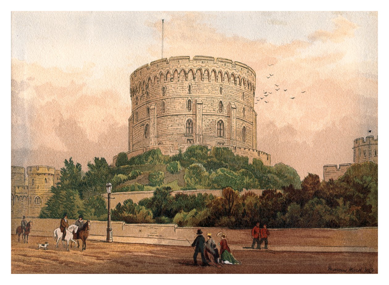 Round Tower, Windsor by Unbekannt