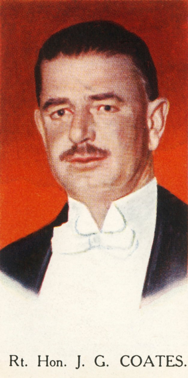 Rt. Hon. J. G. Coates by Unbekannt