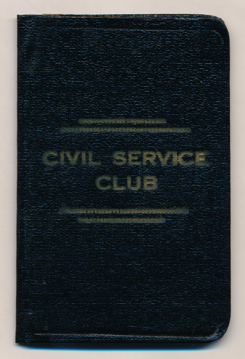 Rules of the Civil Service Club, c1953 by Unbekannt