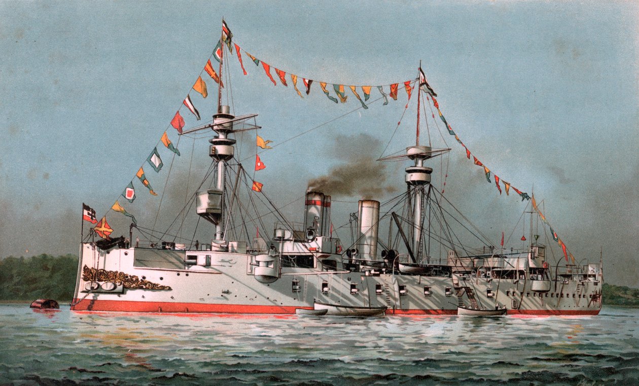 S.M. Schulschiff König Wilhelm by Unbekannt