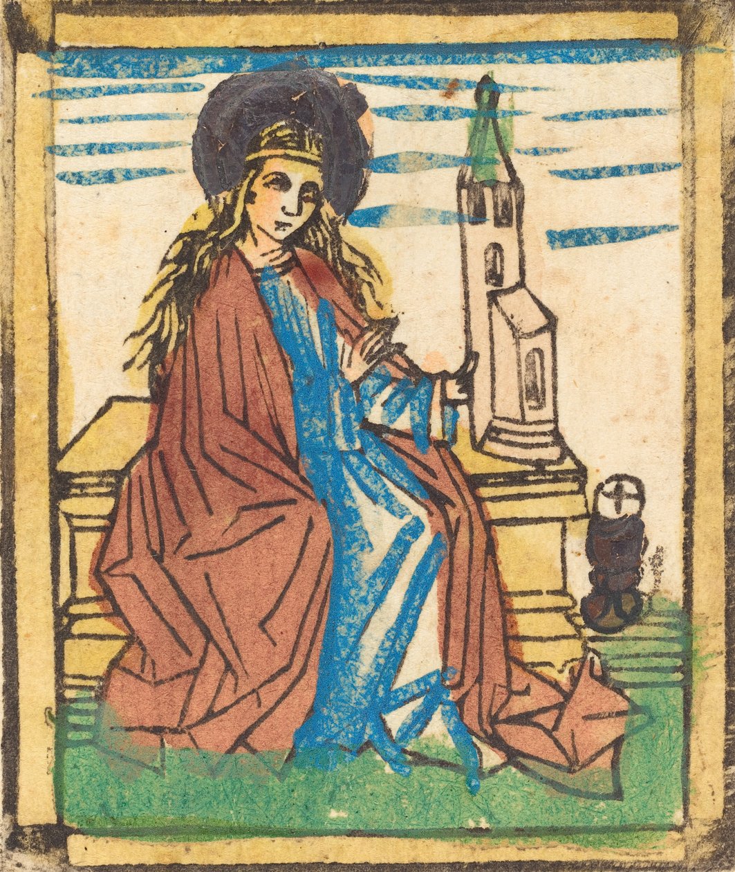 Saint Barbara by Unbekannt