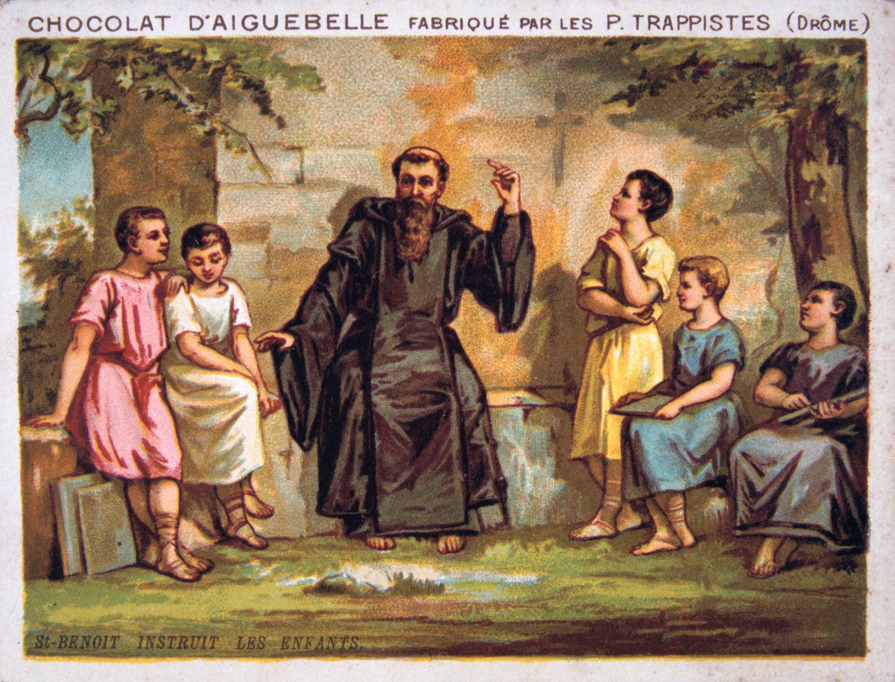 Saint Benoit Instructs the Children by Unbekannt