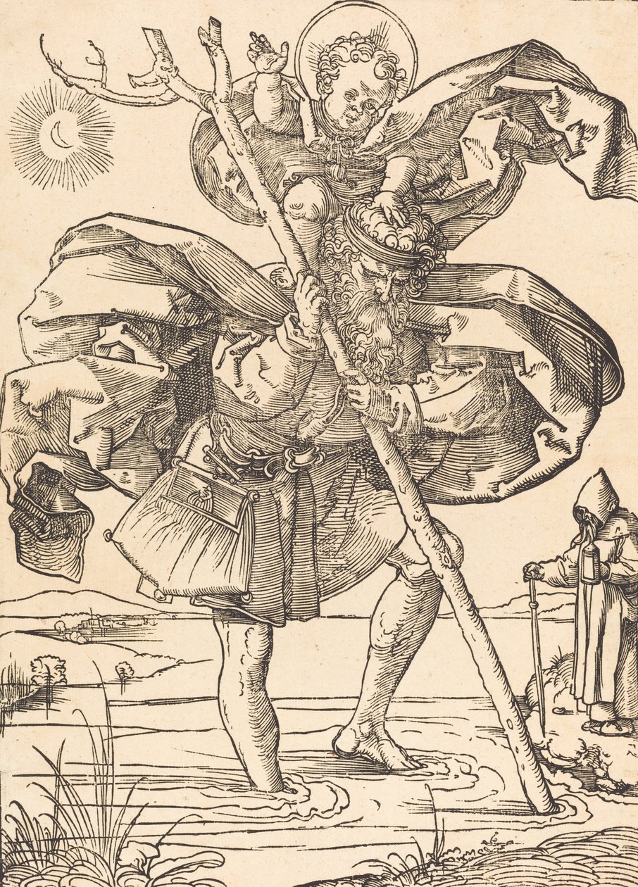 Saint Christopher by Unbekannt