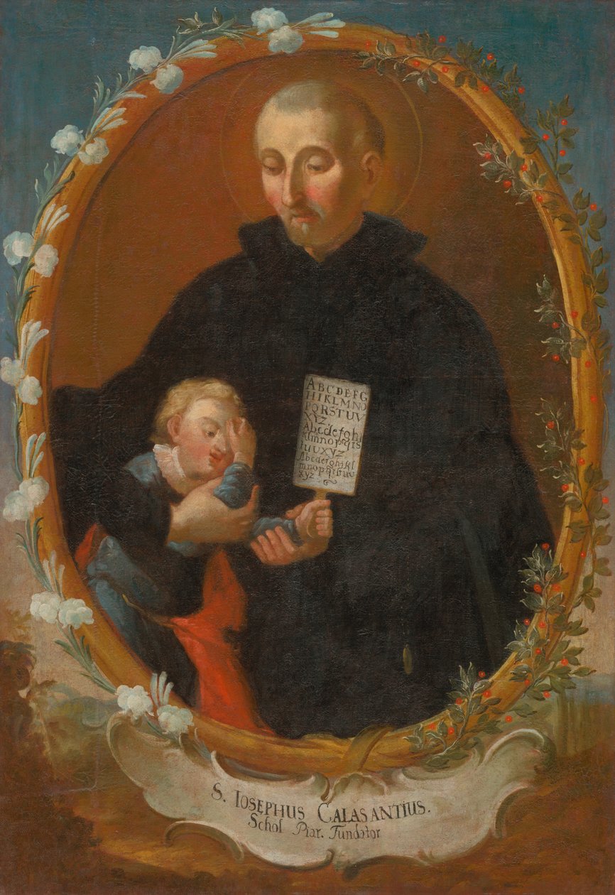 Saint Joseph Calasanz by Unbekannt