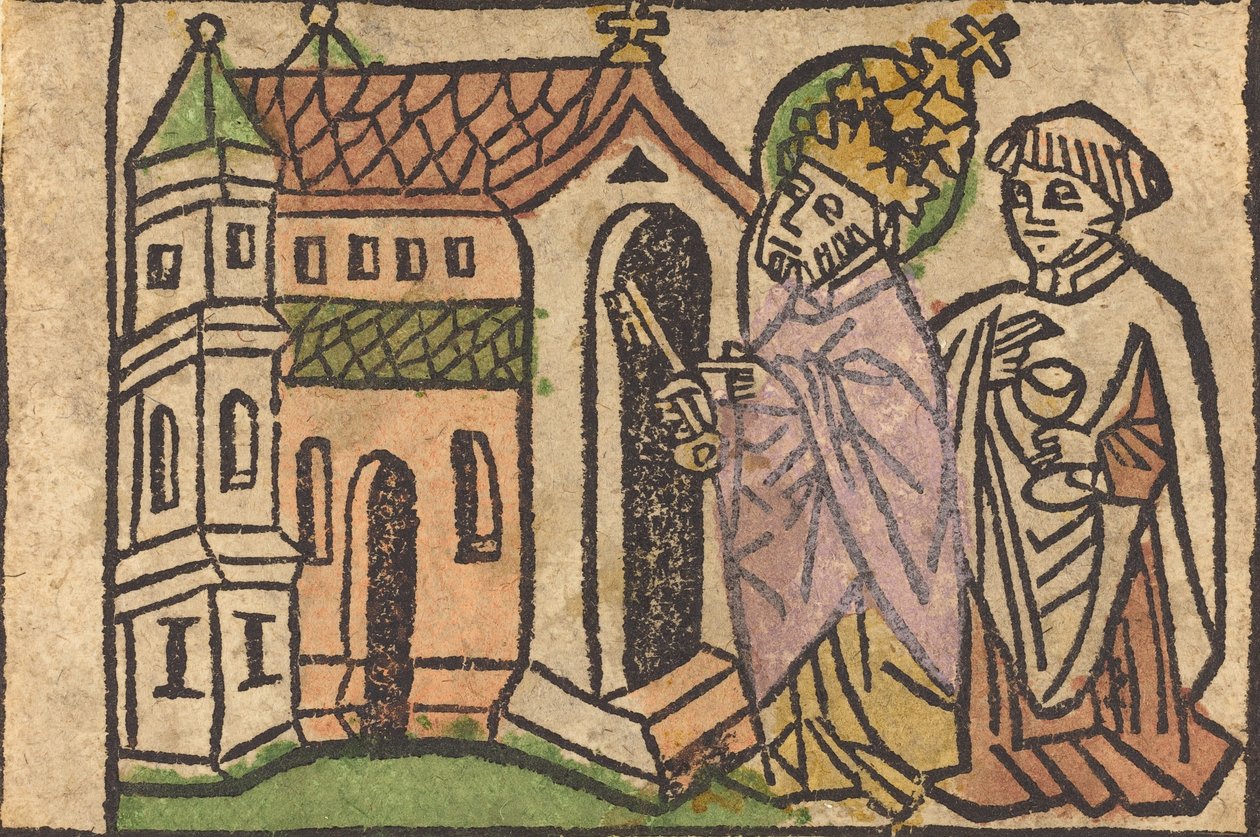 Saint Peter as Founder of the Church by Unbekannt