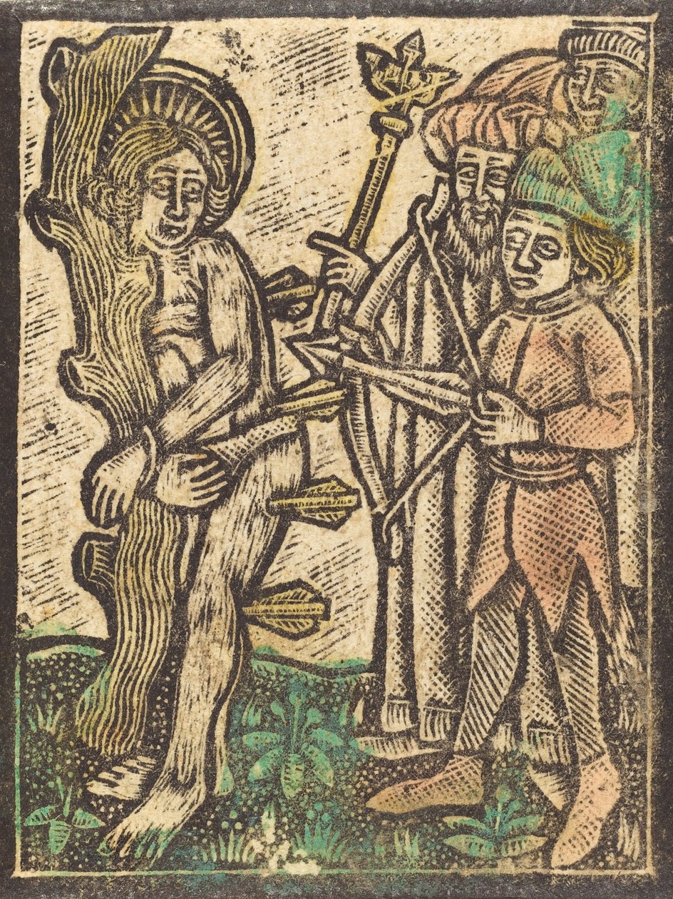 Saint Sebastian by Unbekannt